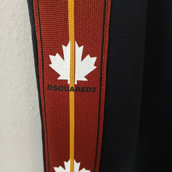 Dsquared2 Men's Size Small Jogger‎ Pants Loegoed Side 2 Pockets Ski Fit Black - Picture 8 of 15